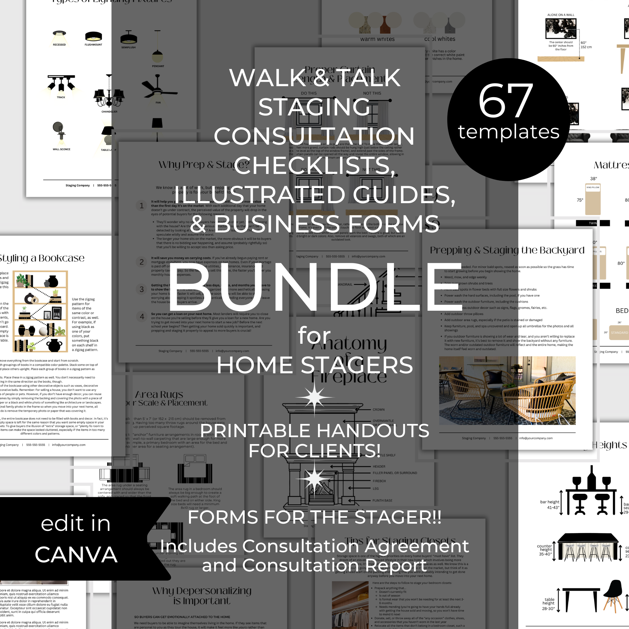Home Staging Consultation Report Templates