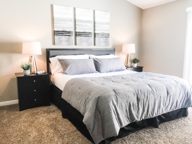 Staged Bedroom Staged Bedroom