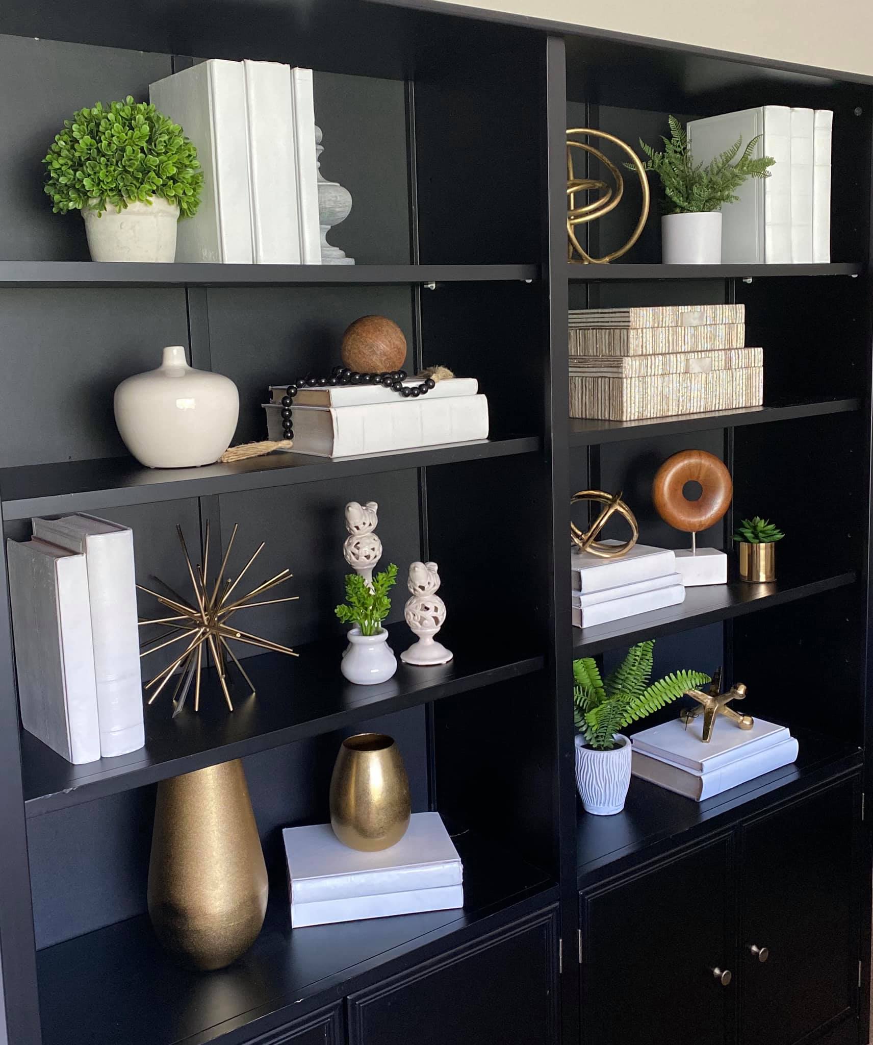 Bookcase 1 Styled bookcase