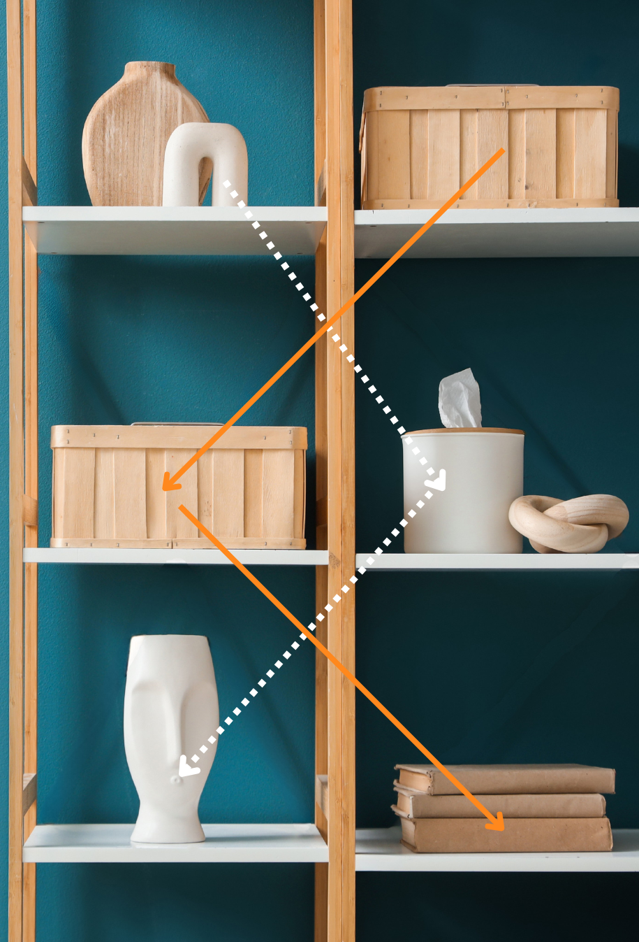 zig zab demo 4 How to decorate a bookcase