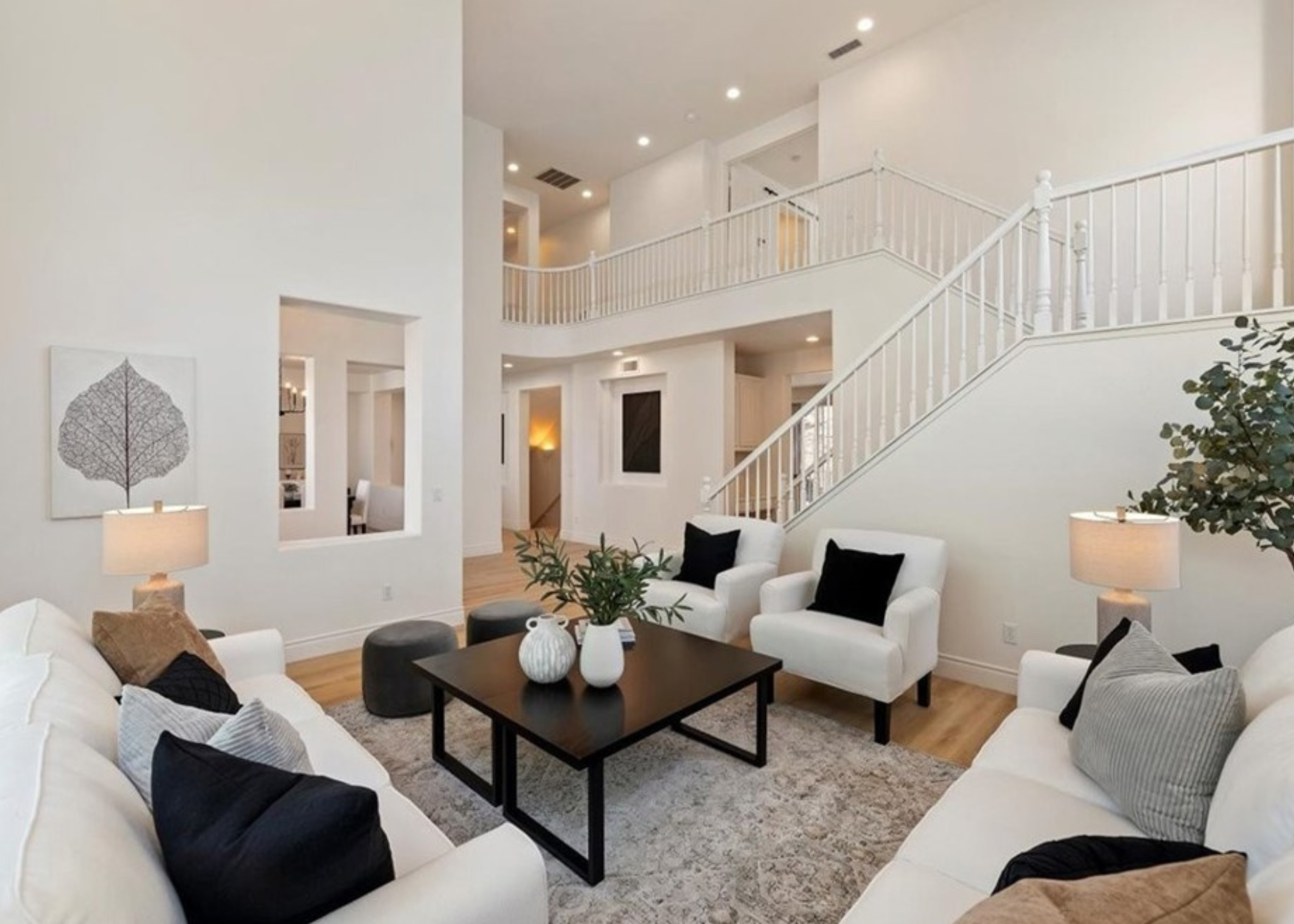 Home Staging Corona Living Room